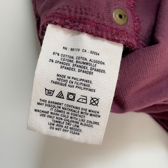 Pilcro & the Letterpress Mauve Curduroy Pants - Picture 11 of 12